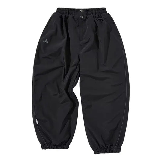 Peak Threads- Black- insulated snow pants