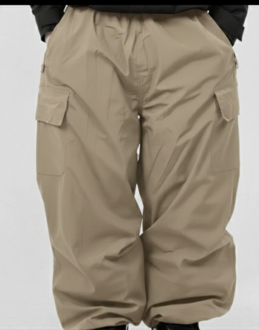 Peak Threads- Khaki insulated snow pants